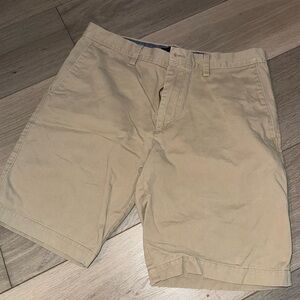 Banana Republic Beige and Blue Aiden Shorts